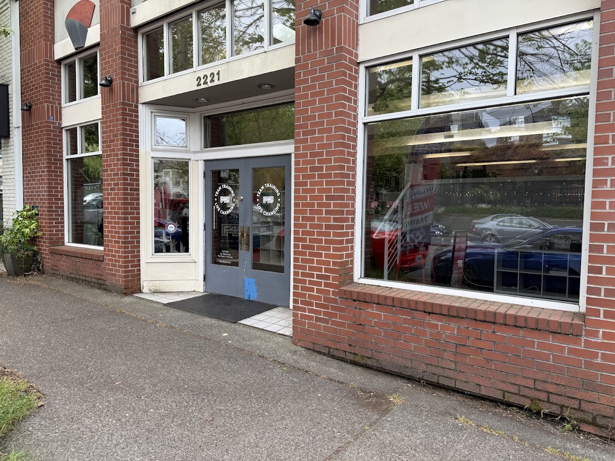 Queen Anne studio entrance